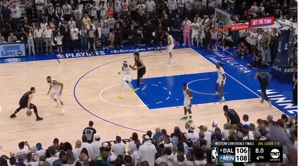 app下载-单挑戈贝尔三分准绝杀！东契奇用魔法肢解狼队防守